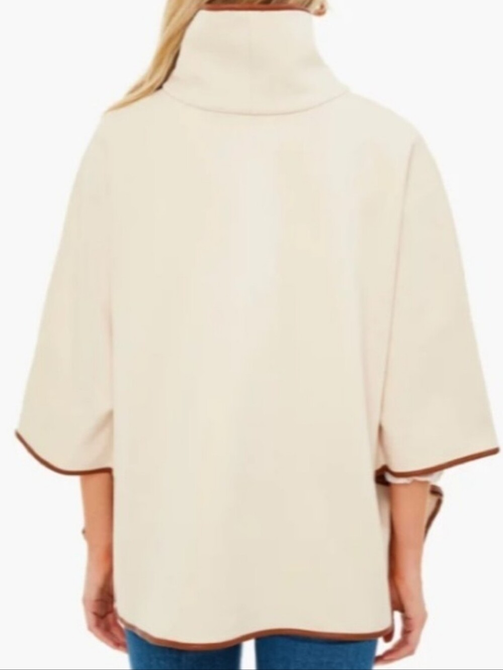NEW Tuckernuck Piper Funnel Neck Collar Poncho - Picture 7 of 8